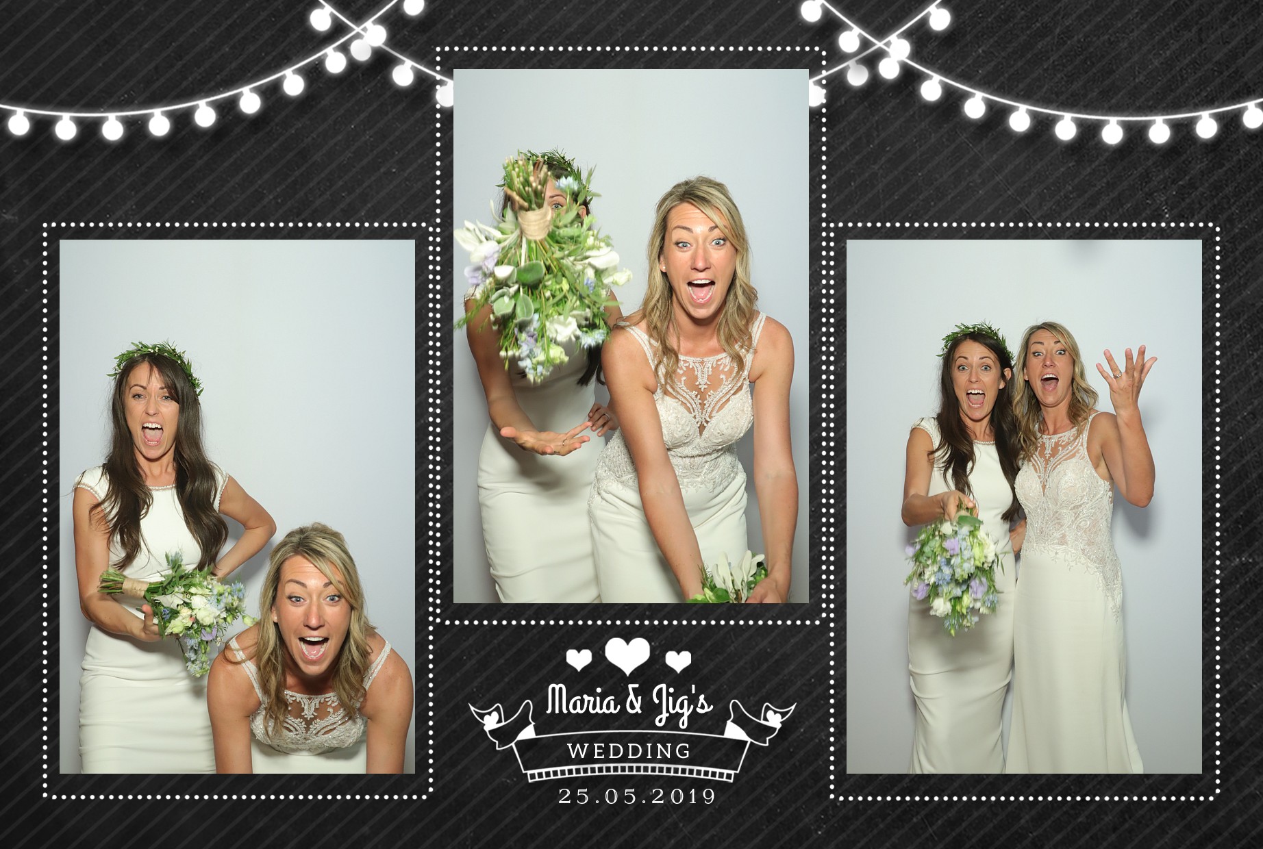 Maria and Jessica's Wedding | View more photos from the event at gallery.myphotoboothexperience.co.uk/u/MyPhotoBoothExperienceLtd/Maria-and-Jessicas-Wedding